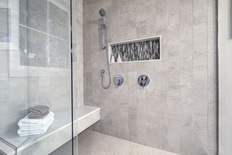 Shower with Integrated Niches